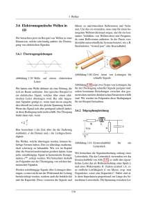 3.6 Elektromagnetische Wellen in 1D