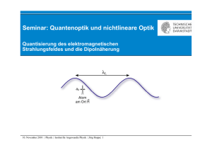 Dipolnäherung - IAP TU