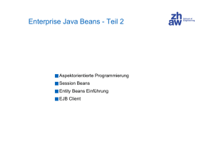 Enterprise Java Beans