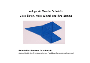 Anlage 4: Claudia Schmidt: Viele Ecken, viele Winkel und ihre Summe