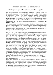 (14) Sumerer, Semiten und Indoeuropäer .rtf