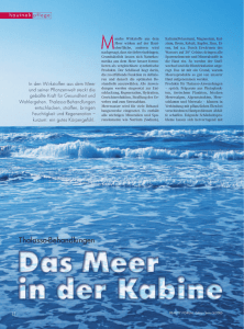Thalasso-Behandlungen