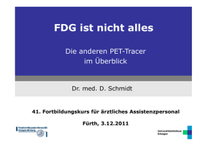 FDG ist nicht alles