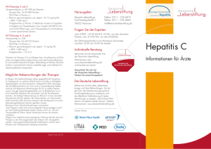 Hepatitis C - Deutsche Leberstiftung