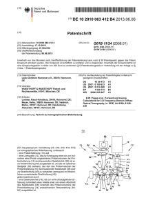 Technik zur tomographischen Bilderfassung