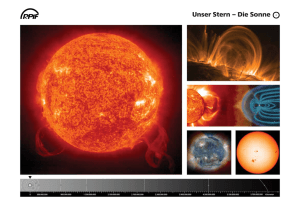 Unser Stern – Die Sonne - Institut für Planetenforschung