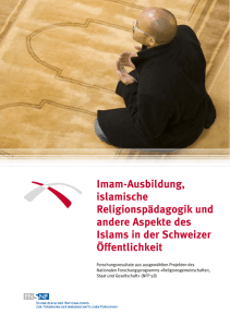 Imam-Ausbildung, islamische Religionspädagogik und