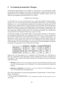 4 Verwaltung dynamischer Mengen
