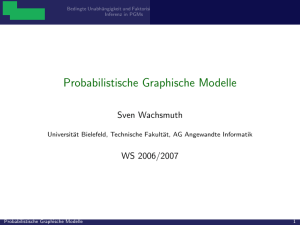 Probabilistische Graphische Modelle