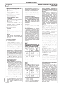 Ribavirin-ratiopharm® 200 mg / 400 mg Filmtabletten