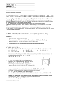 Grafisches Lösen eines 2x2