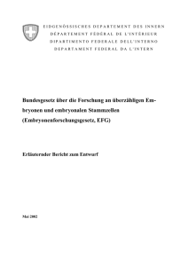 Erläuterungsbericht - Komitee zum Schutz der Menschenwürde