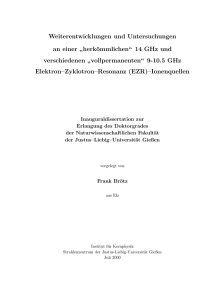 Dokument 1. - Zur Giessener Elektronischen Bibliothek