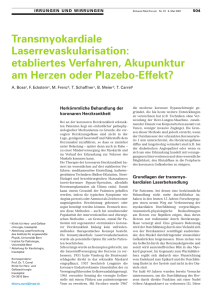 Transmyokardiale Laserrevaskularisation: $$ etabliertes Verfahren