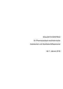 Kollektivvertrag - Österreichische Apothekerkammer