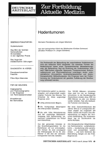 Hodentumoren - Deutsches Ärzteblatt