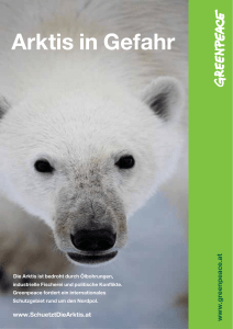 Arktis in Gefahr