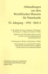 Abhandlungen aus dem Westfälischen Museum