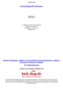Immunologie für Dummies - ReadingSample - Beck-Shop