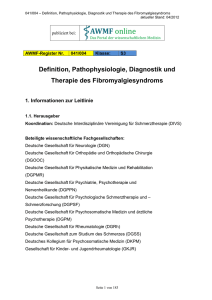 Definition, Pathophysiologie, Diagnostik und Therapie