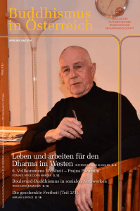Leben und arbeiten für den - Österreichische Buddhistische