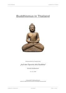 Buddhismus in Thailand