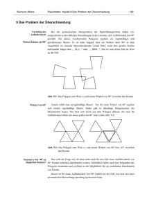 9 Das Problem der Überschneidung - Mathematik, Uni