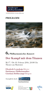 6. Philharmonisches-Konzert