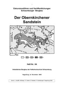 Heft 04: Hofmeister, Erich (2005): Der Obernkirchener Sandstein.