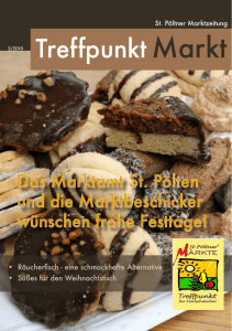 Treffpunkt Markt - Stadt St. Pölten