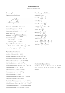 Formelsammlung - nf-physik.uni