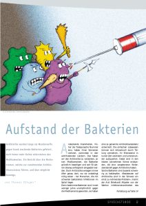 Aufstand der Bakterien