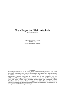 Grundlagen der Elektrotechnik