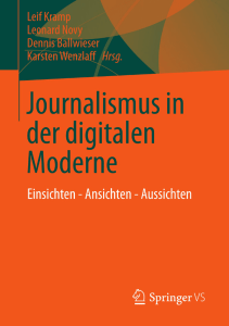 Journalismus in der digitalen Moderne