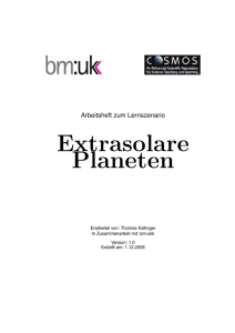 Extrasolare Planeten