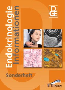 Sonderheft - Deutsche Gesellschaft für Endokrinologie