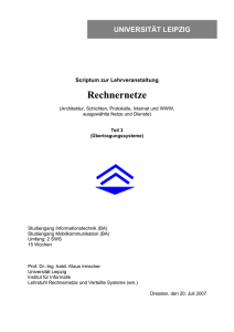 RechnernetzeScriptum.. - Informatik Uni Leipzig