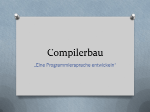 Compilerbau