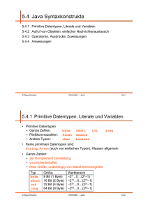 Kapitel 5.4 - Department of Information Systems