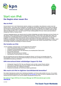 IPv6 Infos