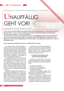 unauffällig geht vor!