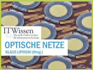 Optische Netze - IT