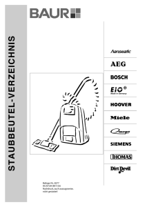 Staubbeutel-Verzeichnis BAUR.indd