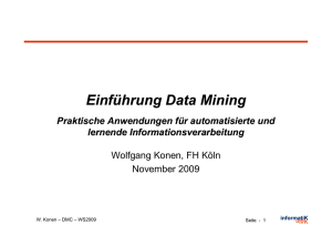 Einführung Data Mining