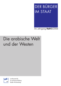 Die arabische Welt und der Westen