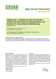 SWP-Studie 2008/S 17, Juni 2008, 34 Seiten