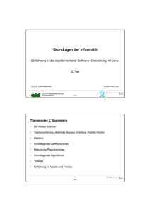 Grundlagen der Informatik