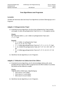 Aufgabenblatt 02 - Hochschule Niederrhein