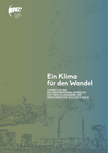 Ein Klima für den Wandel