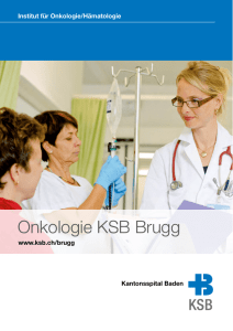 Onkologie KSB Brugg - Kantonsspital Baden